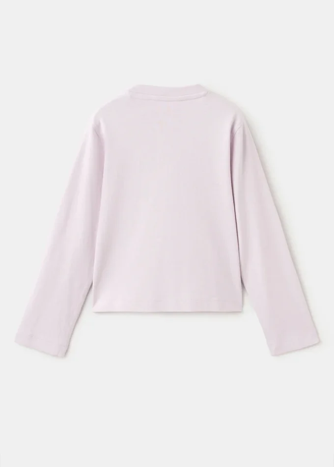 T-shirt in misto cotone stampato T-shirt in misto cotone stampato