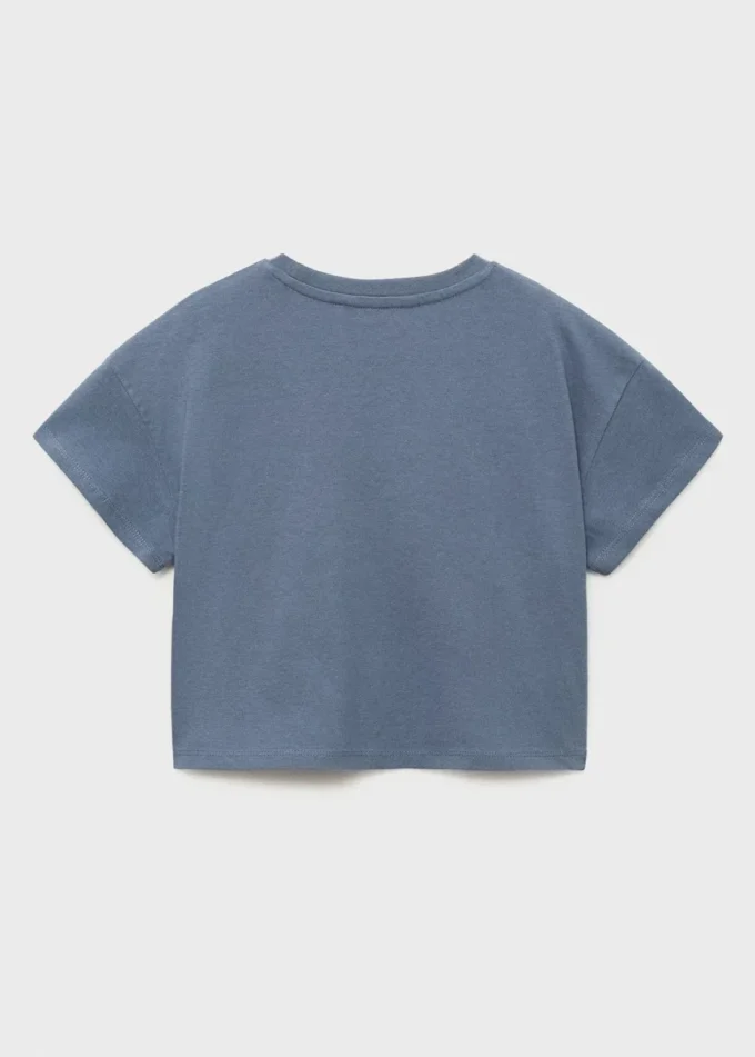 T-shirt in misto cotone stampato T-shirt in misto cotone stampato