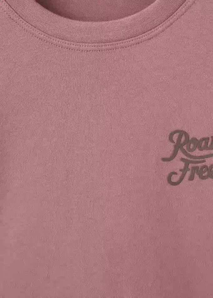 T-shirt in misto cotone stampato T-shirt in misto cotone stampato