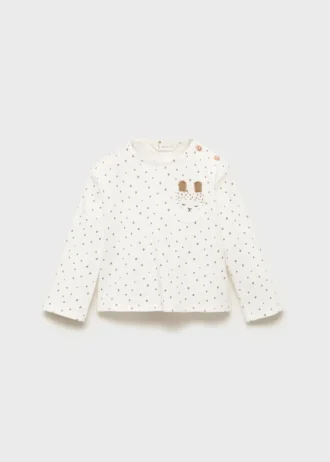 T-shirt Kitty con tasca