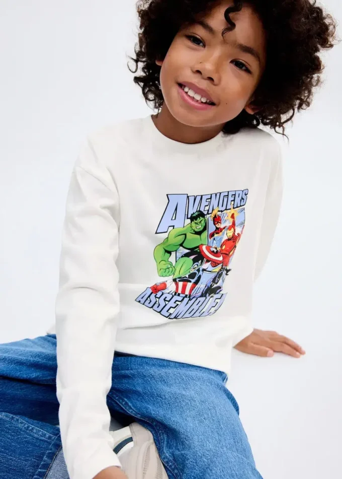 T-shirt Marvel in cotone Superhero T-shirt Marvel in cotone Superhero