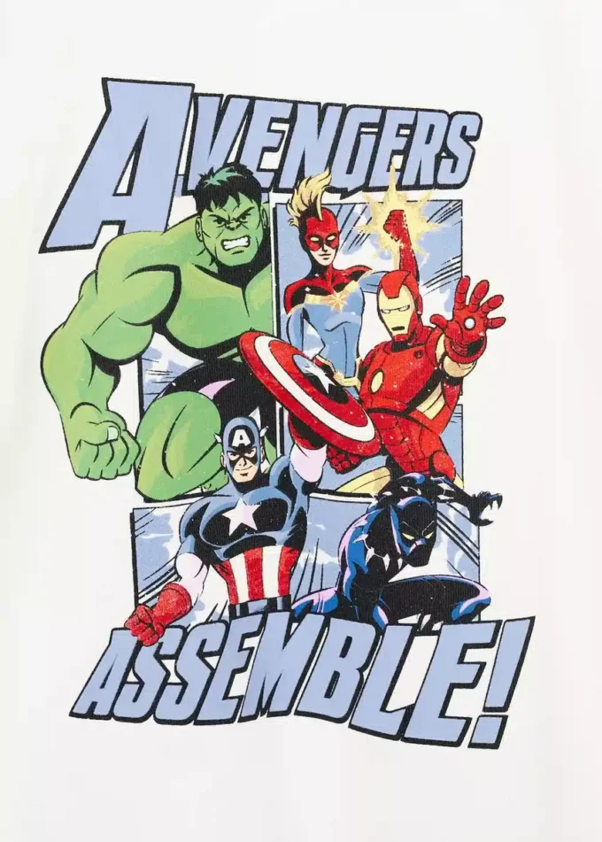 T-shirt Marvel in cotone Superhero T-shirt Marvel in cotone Superhero