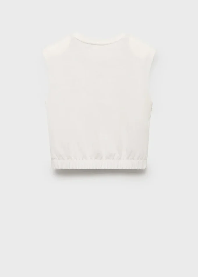 T-shirt senza maniche con stampa T-shirt senza maniche con stampa