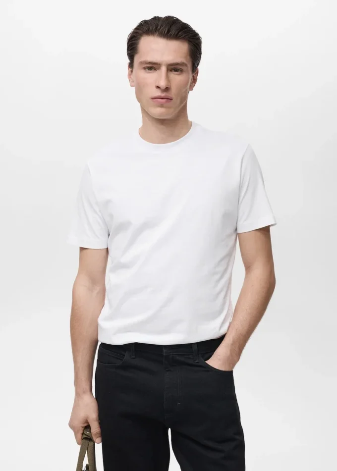 T-shirt slim fit 100% cotone T-shirt slim fit 100% cotone
