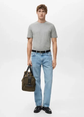 T-shirt slim fit 100% cotone