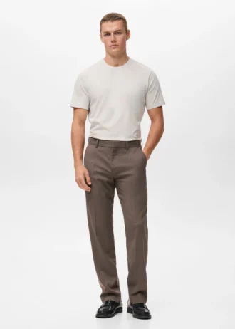 T-shirt slim fit 100% cotone