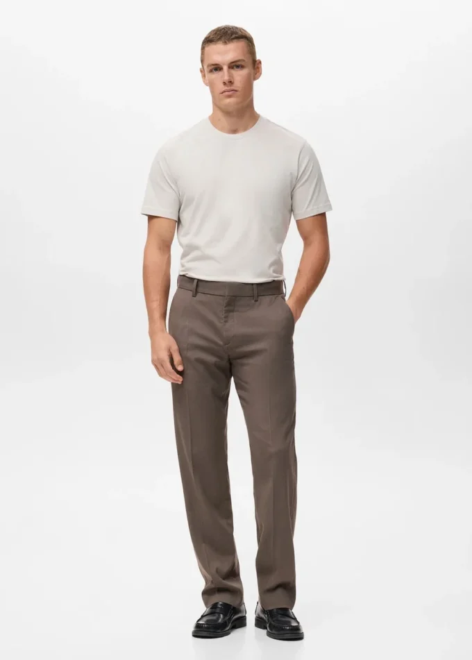 T-shirt slim fit 100% cotone T-shirt slim fit 100% cotone