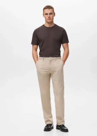 T-shirt slim fit 100% cotone