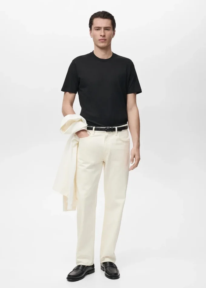 T-shirt slim fit 100% cotone T-shirt slim fit 100% cotone