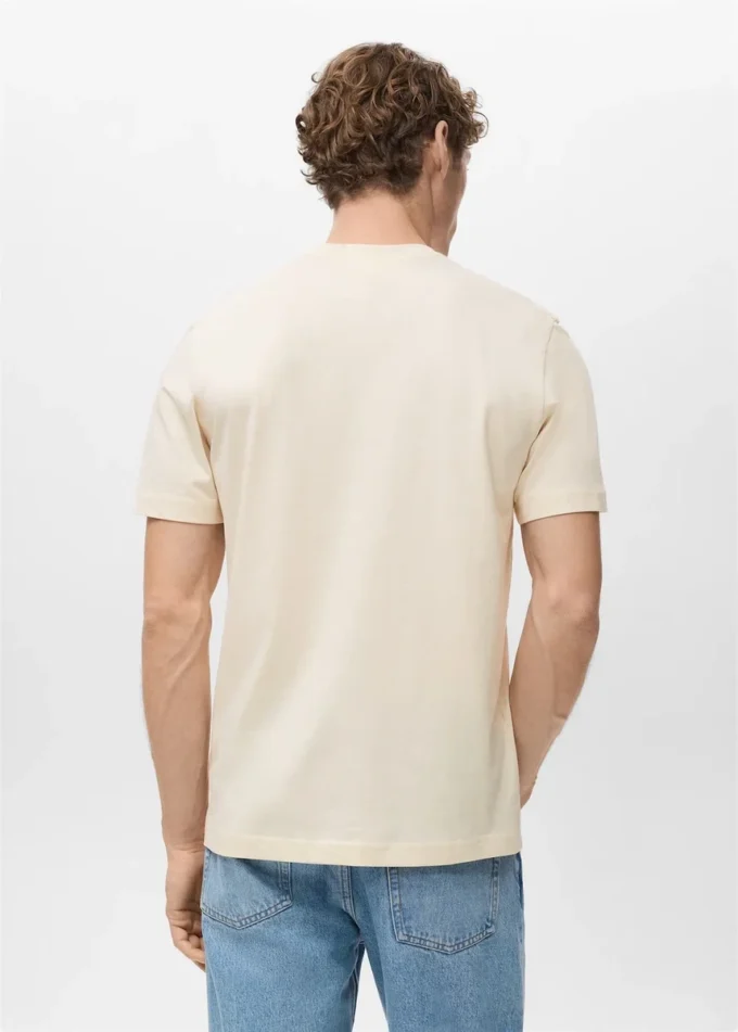 T-shirt slim fit 100% cotone T-shirt slim fit 100% cotone