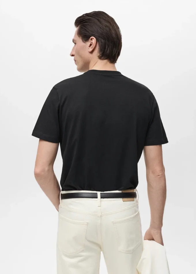 T-shirt slim fit 100% cotone T-shirt slim fit 100% cotone