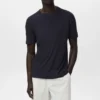 T-shirt slim fit in lino T-shirt slim fit in lino