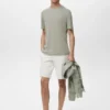 T-shirt slim fit in lino T-shirt slim fit in lino