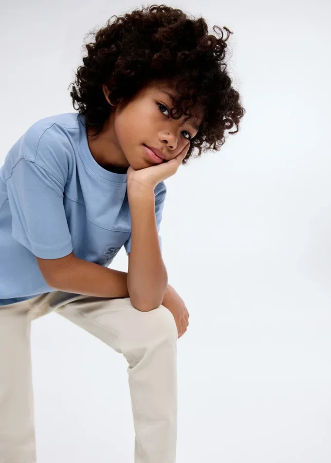 T-shirt Sonic con stampa in rilievo T-shirt Sonic con stampa in rilievo