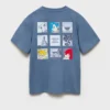 T-shirt Sonic con stampa in rilievo T-shirt Sonic con stampa in rilievo