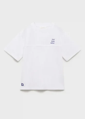 T-shirt stampata a maniche corte