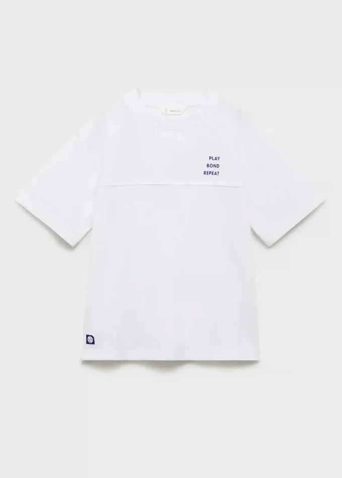 T-shirt stampata a maniche corte T-shirt stampata a maniche corte