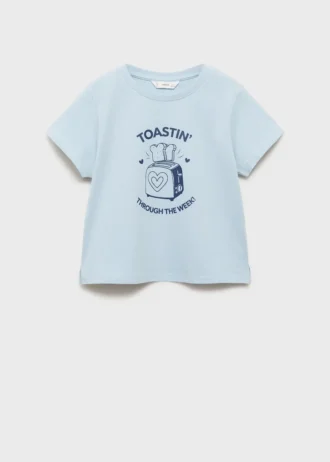 T-shirt stampata a maniche corte T-shirt stampata a maniche corte