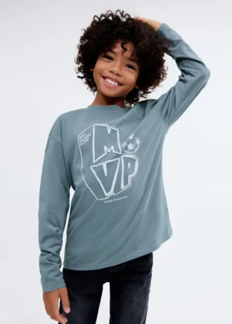 T-shirt stampata a maniche corte T-shirt stampata a maniche corte