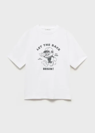 T-shirt stampata a maniche corte T-shirt stampata a maniche corte