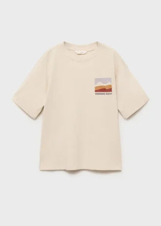 T-shirt stampata a maniche corte T-shirt stampata a maniche corte