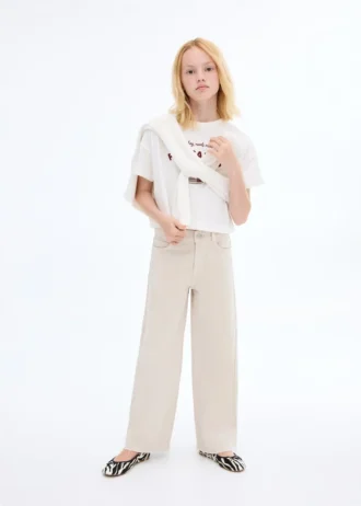 T-shirt stampata a maniche corte