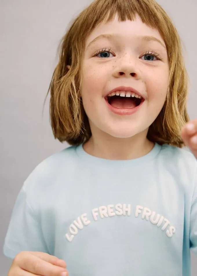 T-shirt stampata a maniche corte T-shirt stampata a maniche corte