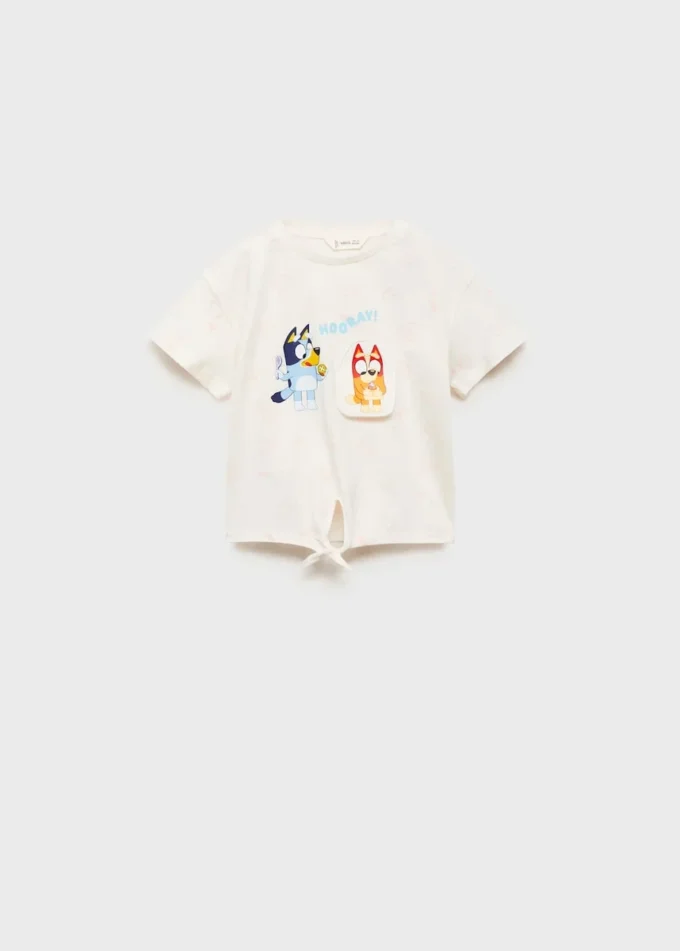 T-shirt stampata Bluey