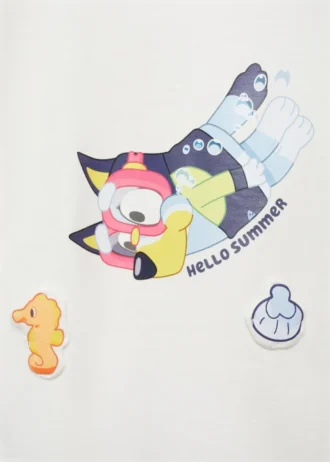 T-shirt stampata Bluey