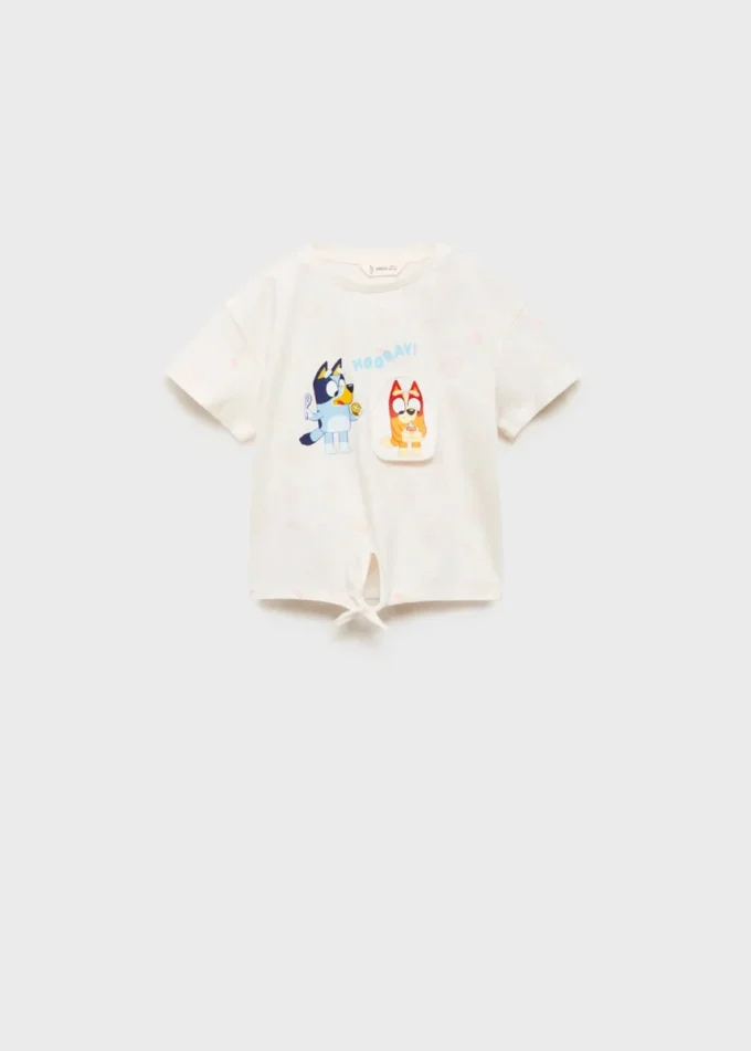 T-shirt stampata Bluey