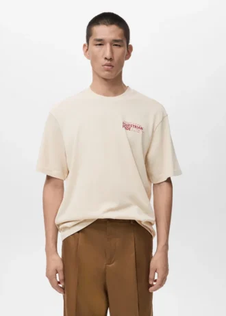 T-shirt stampata dalla vestibilità morbida