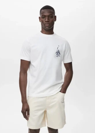 T-shirt stampata in cotone 100% T-shirt stampata in cotone 100%