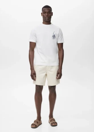 T-shirt stampata in cotone 100% T-shirt stampata in cotone 100%