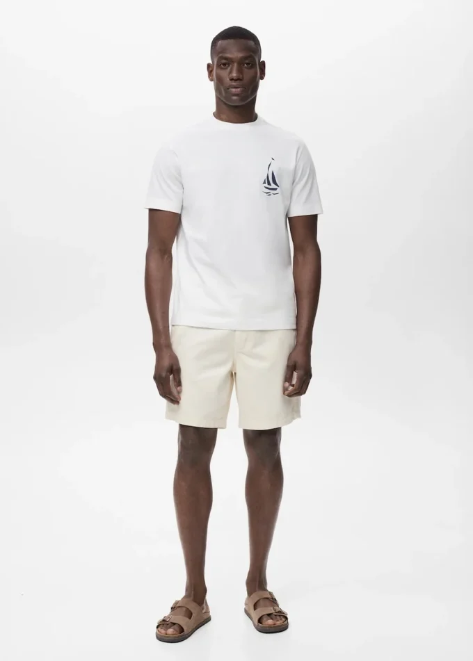 T-shirt stampata in cotone 100% T-shirt stampata in cotone 100%