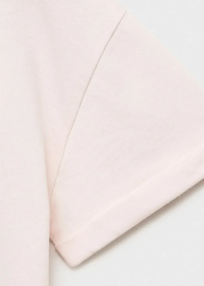 T-shirt stampata in misto cotone T-shirt stampata in misto cotone