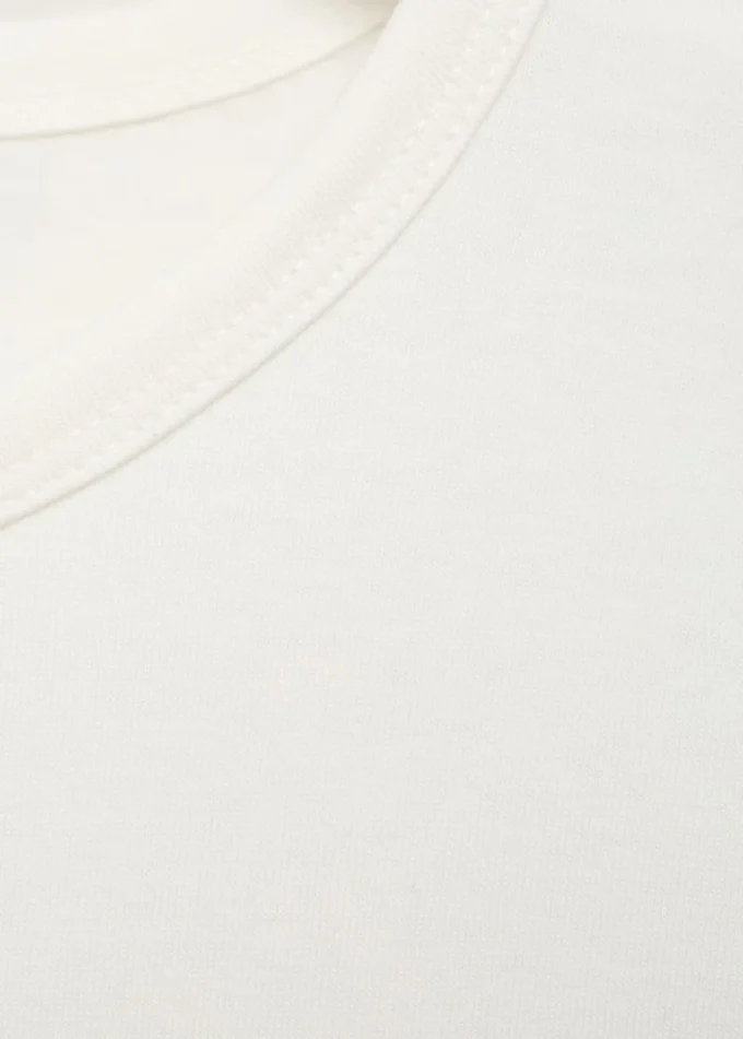 T-shirt stampata in misto cotone T-shirt stampata in misto cotone