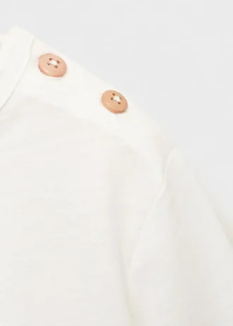 T-shirt stampata ricamata