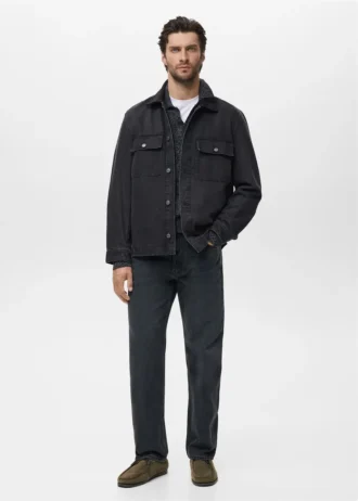 Tasche della giacca in denim Tasche della giacca in denim