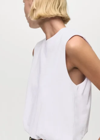 Top a palloncino in cotone