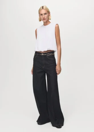 Top a palloncino in cotone