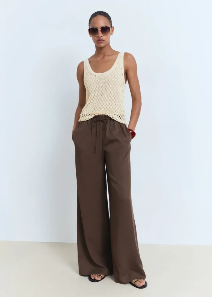 Top all’uncinetto con spalline Top all’uncinetto con spalline