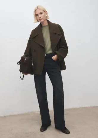 Top con spalline in maglia