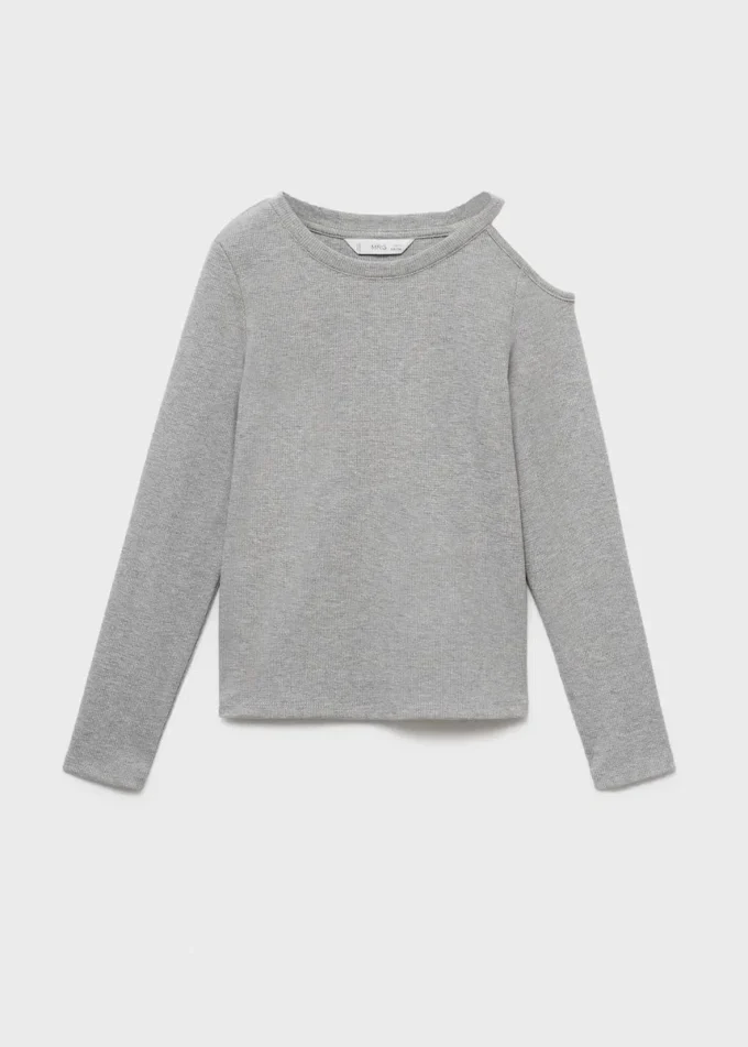 Top in lurex con cut-out Top in lurex con cut-out