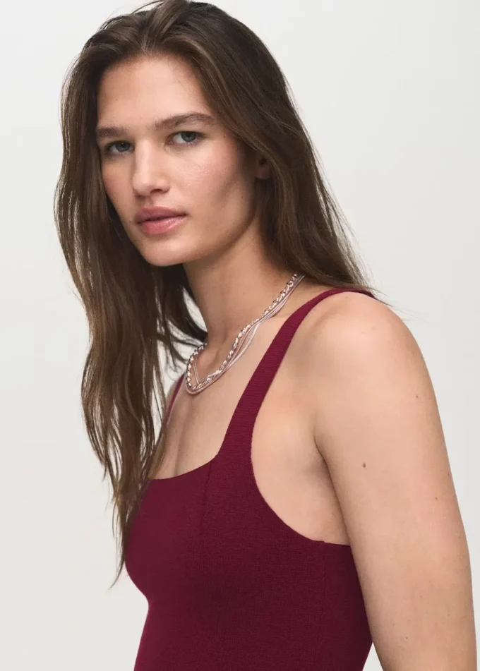 Top in maglia svasato Top in maglia svasato