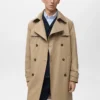 Trench con cintura idrorepellente Trench con cintura idrorepellente