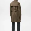 Trench con cintura idrorepellente Trench con cintura idrorepellente