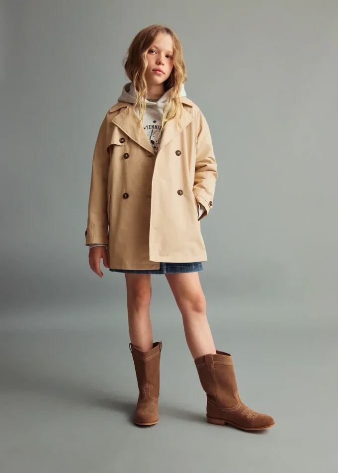 Trench doppiopetto Trench doppiopetto