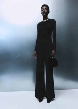 Tuta con ruches combinate