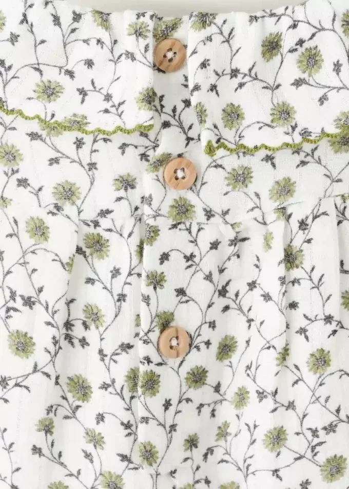 Tuta con stampa floreale Tuta con stampa floreale