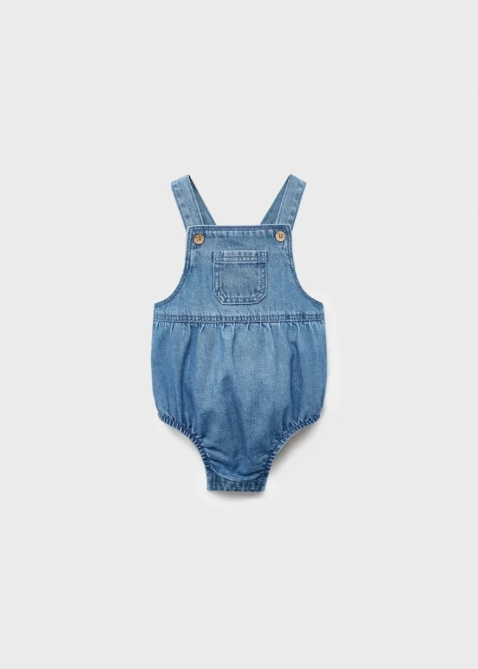 Tuta in cotone denim Tuta in cotone denim